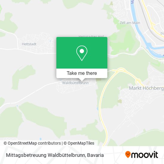 Mittagsbetreuung Waldbüttelbrunn map