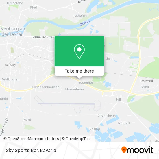 Карта Sky Sports Bar
