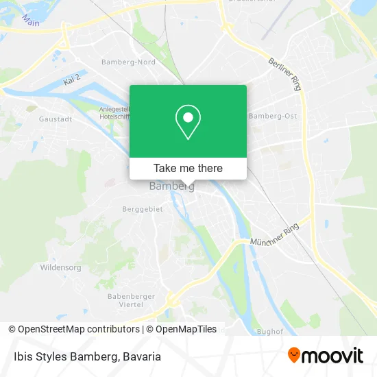 Карта Ibis Styles Bamberg