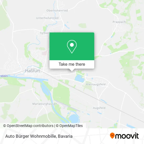 Карта Auto Bürger Wohnmobille