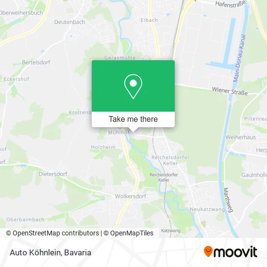 Карта Auto Köhnlein