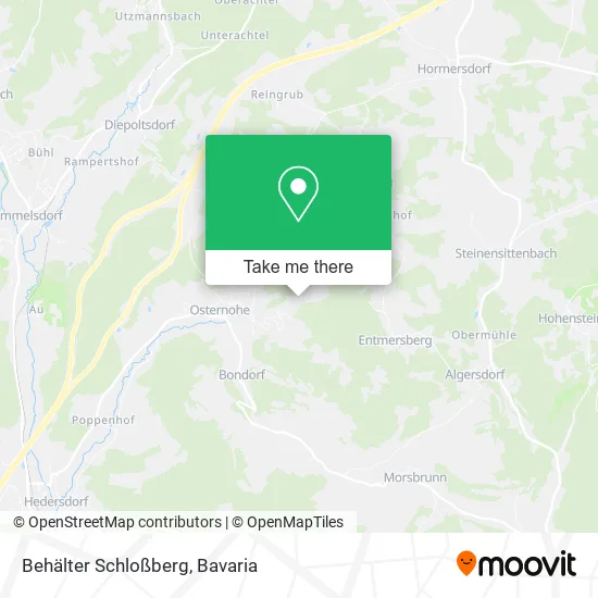Карта Behälter Schloßberg