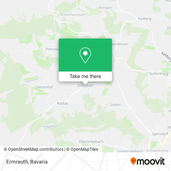 Карта Ermreuth