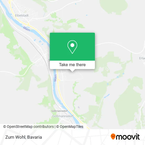 Карта Zum Wohl
