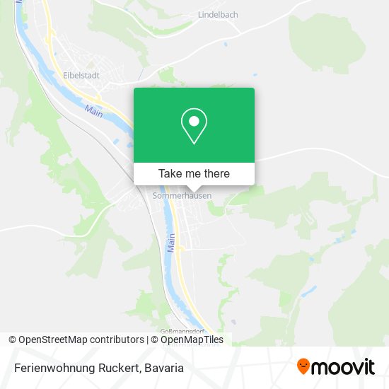 Ferienwohnung Ruckert map