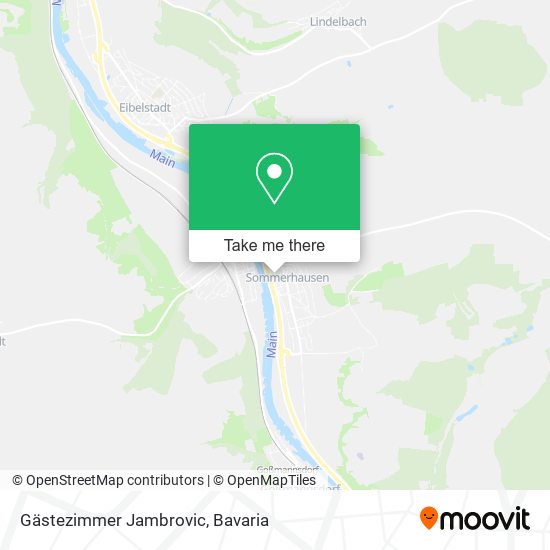 Gästezimmer Jambrovic map