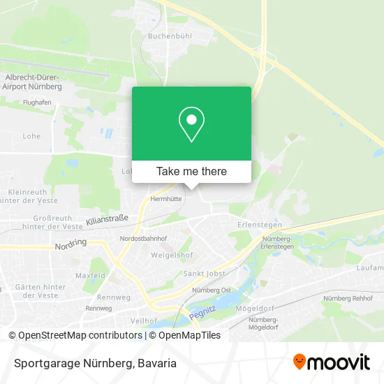 Карта Sportgarage Nürnberg