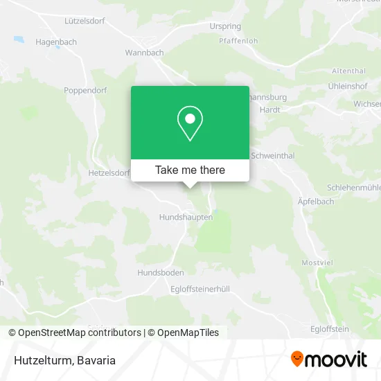 Карта Hutzelturm