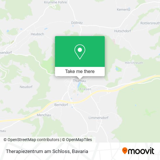 Therapiezentrum am Schloss map