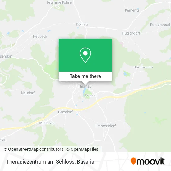 Карта Therapiezentrum am Schloss