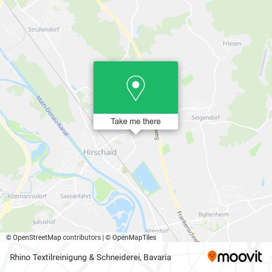 Rhino Textilreinigung & Schneiderei map