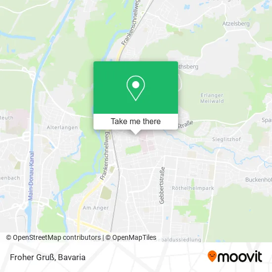 Карта Froher Gruß