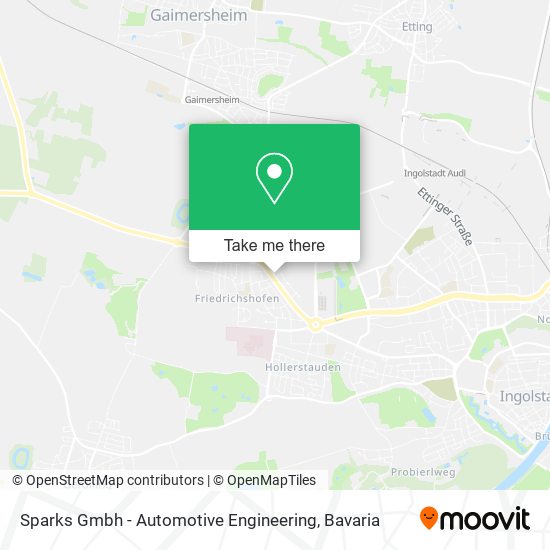Sparks Gmbh - Automotive Engineering map