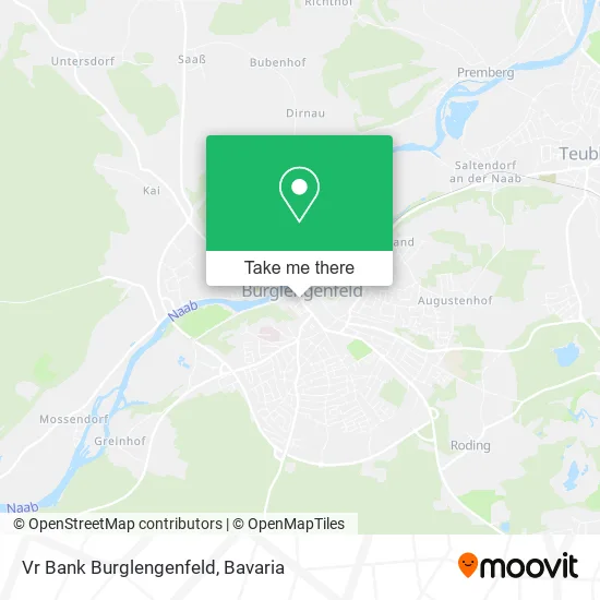 Карта Vr Bank Burglengenfeld
