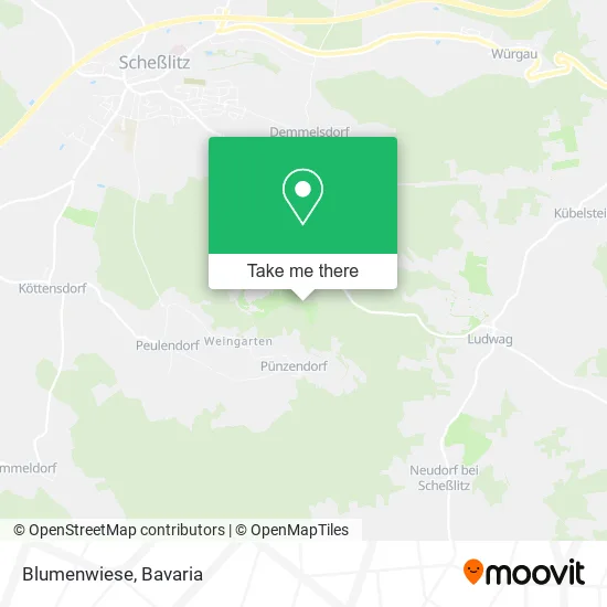 Карта Blumenwiese