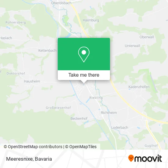 Карта Meeresnixe