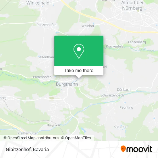 Карта Gibitzenhof