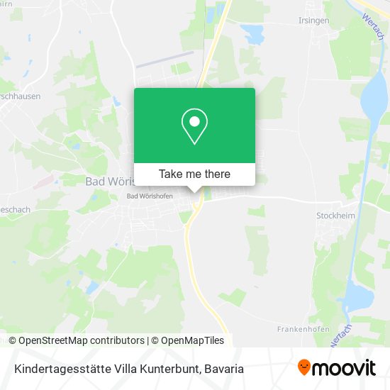 Kindertagesstätte Villa Kunterbunt map