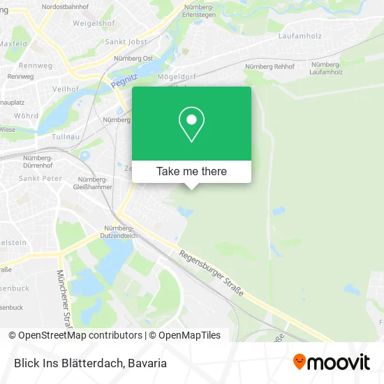 Карта Blick Ins Blätterdach