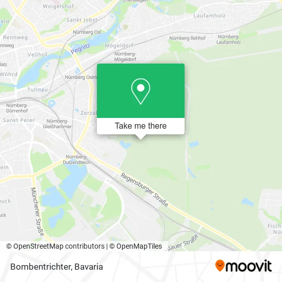 Карта Bombentrichter