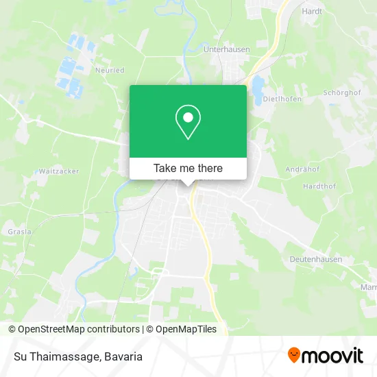 Карта Su Thaimassage