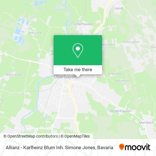 Allianz - Karlheinz Blum Inh. Simone Jones map