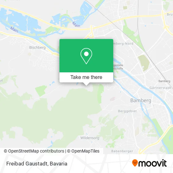 Карта Freibad Gaustadt