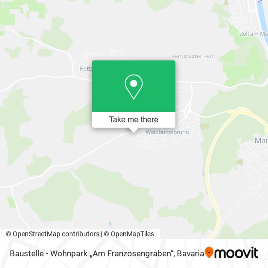 Baustelle - Wohnpark „Am Franzosengraben“ map