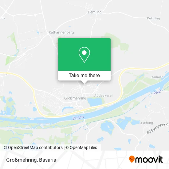 Карта Großmehring