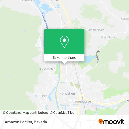 Карта Amazon Locker