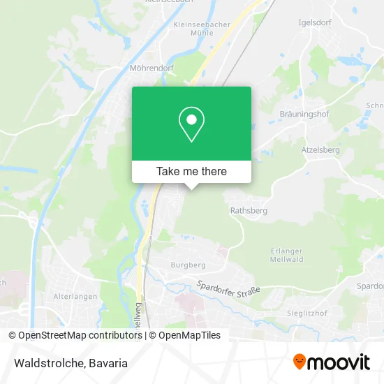 Карта Waldstrolche