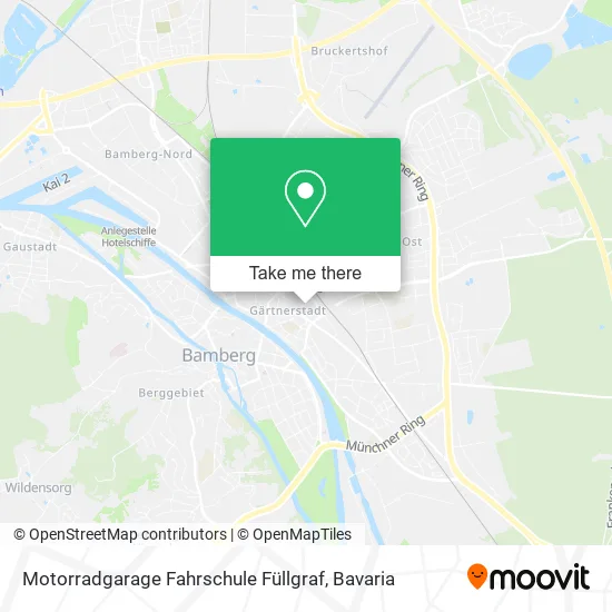 Карта Motorradgarage Fahrschule Füllgraf