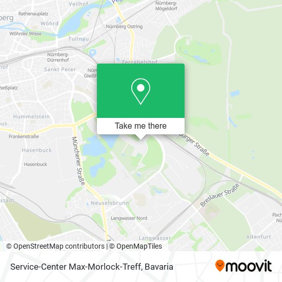 Карта Service-Center Max-Morlock-Treff