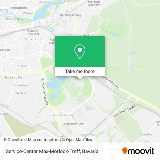 Карта Service-Center Max-Morlock-Treff
