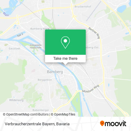 Карта Verbraucherzentrale Bayern