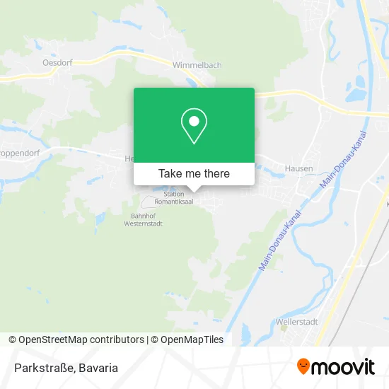 Карта Parkstraße