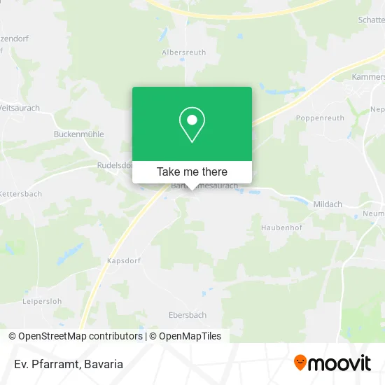 Карта Ev. Pfarramt