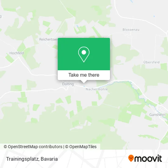 Карта Trainingsplatz