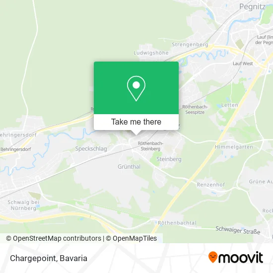 Карта Chargepoint