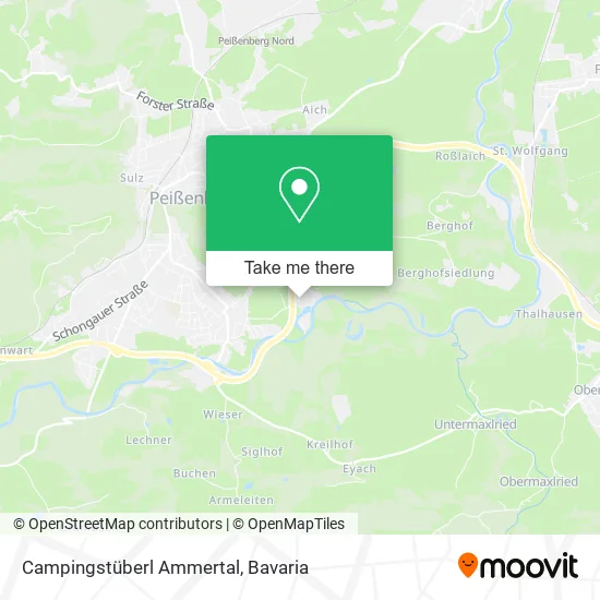 Карта Campingstüberl Ammertal