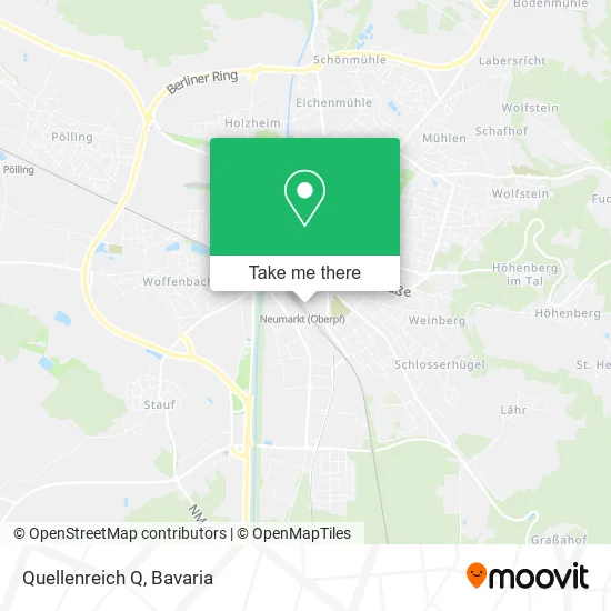 Карта Quellenreich Q