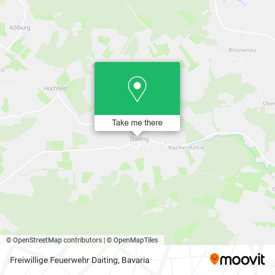 Freiwillige Feuerwehr Daiting map