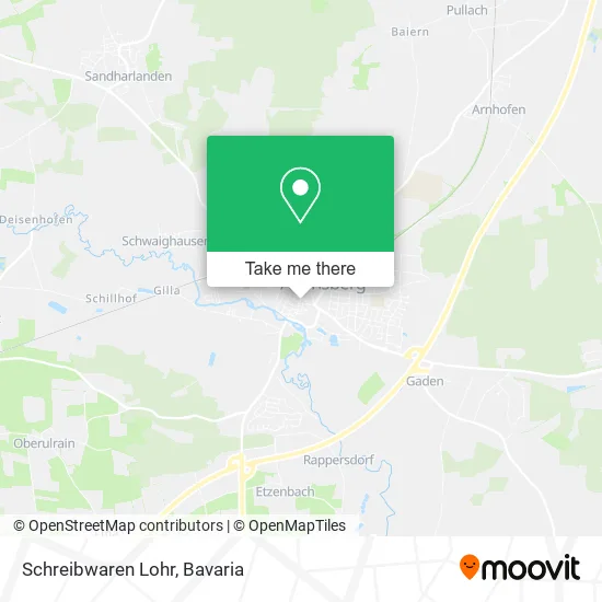 Карта Schreibwaren Lohr
