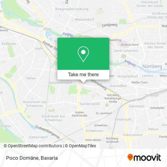 Карта Poco Domäne