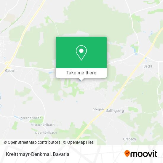 Карта Kreittmayr-Denkmal