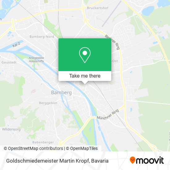 Goldschmiedemeister Martin Kropf map