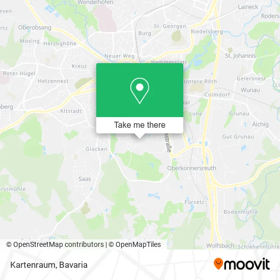 Карта Kartenraum