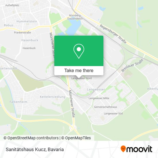 Sanitätshaus Kucz map