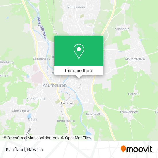 Kaufland map