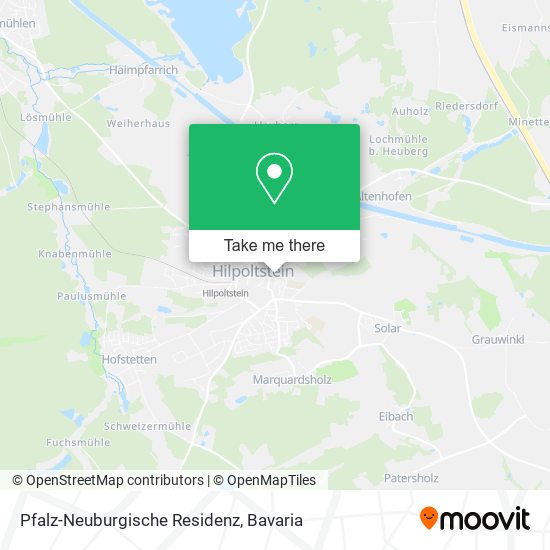 Pfalz-Neuburgische Residenz map